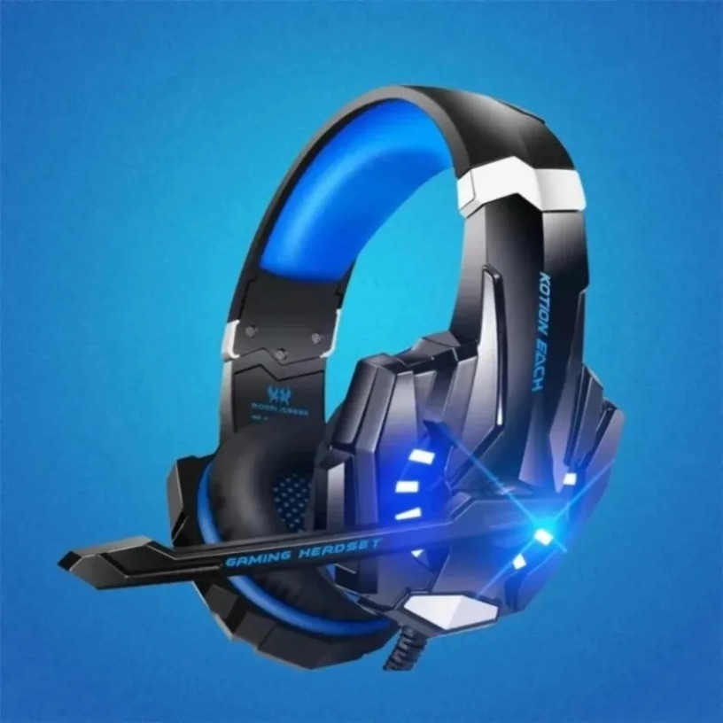 Gaming Headset With Mic Rgb - Słuchawki gamingowe 3D Surround z podświetleniem