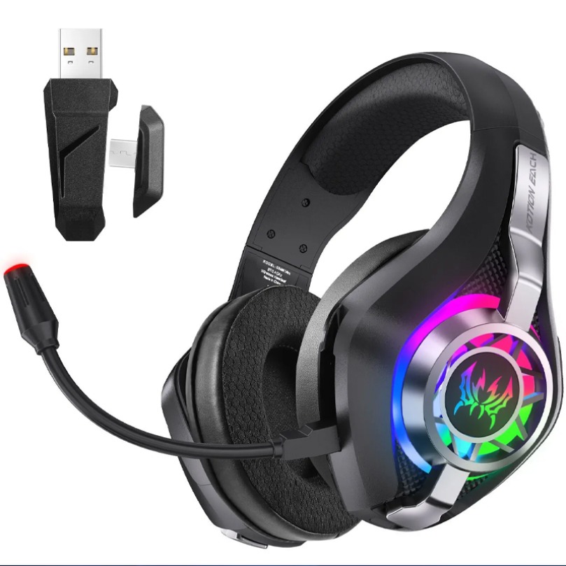 Gaming Headset With Mic Rgb - Bezprzewodowy zestaw słuchawkowy do gier GS400