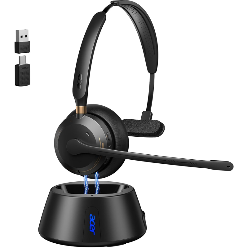 Type C Wired Earphones With Mic - Bezprzewodowy zestaw słuchawkowy Acer z mikrofonem