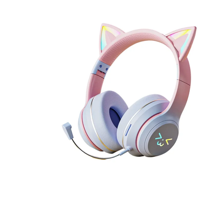 Bezprzewodowe słuchawki Blueto – Cat Ear Bluetooth Headset Led recenzja i cena