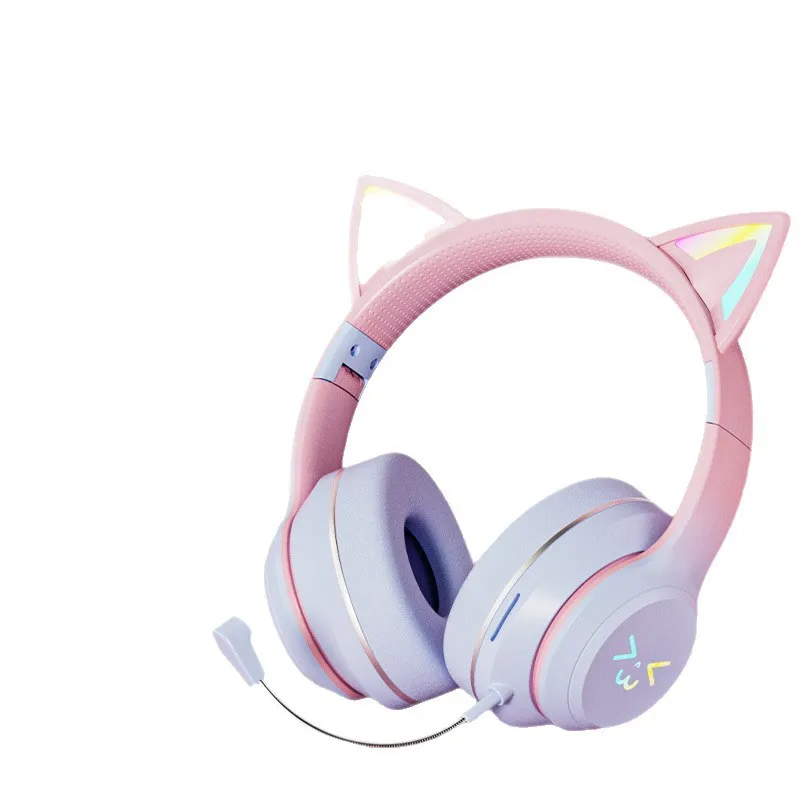 Bezprzewodowe słuchawki Blueto – Cat Ear Bluetooth Headset Led recenzja i cena