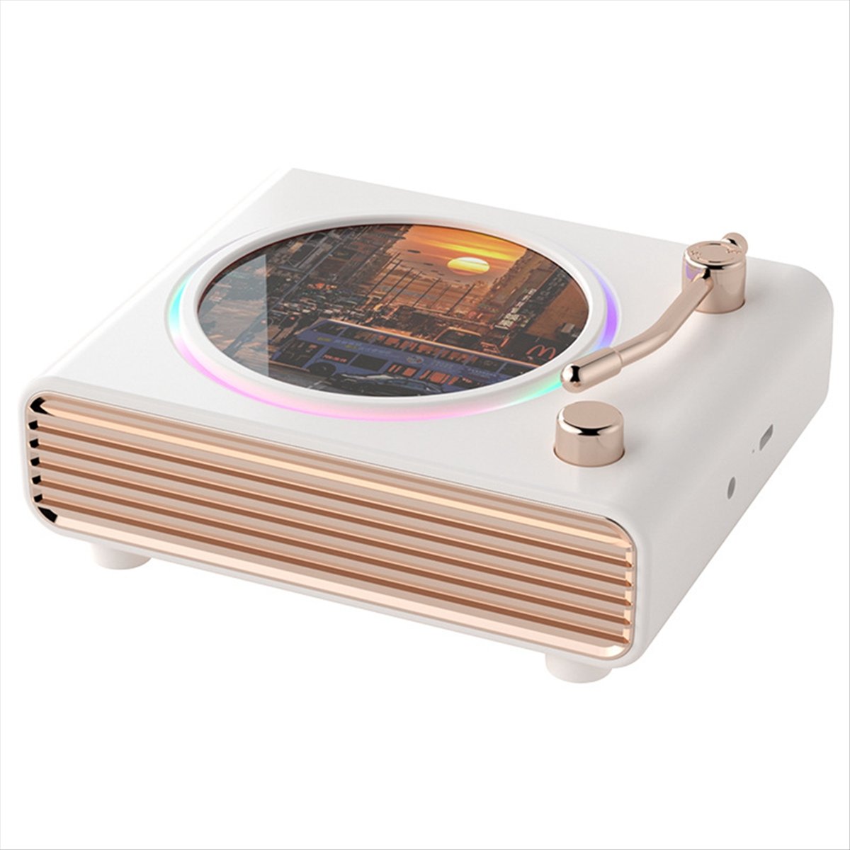 X07A Przenośny Retro Biały Gło – Speakers recenzja i cena