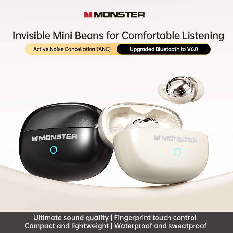 Monster A08 ANC Bluetooth 6.0  – Sleep Mask Headphones Bluetooth recenzja i cena