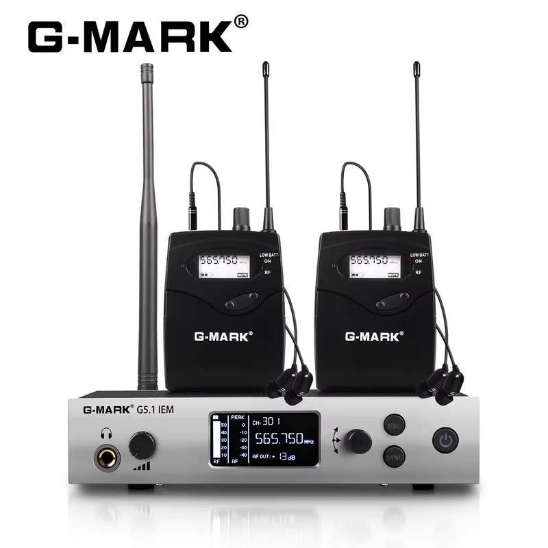 G-MARK G5.1IEM UHF bezprzewodo – In Ear Monitors For Singers recenzja i cena