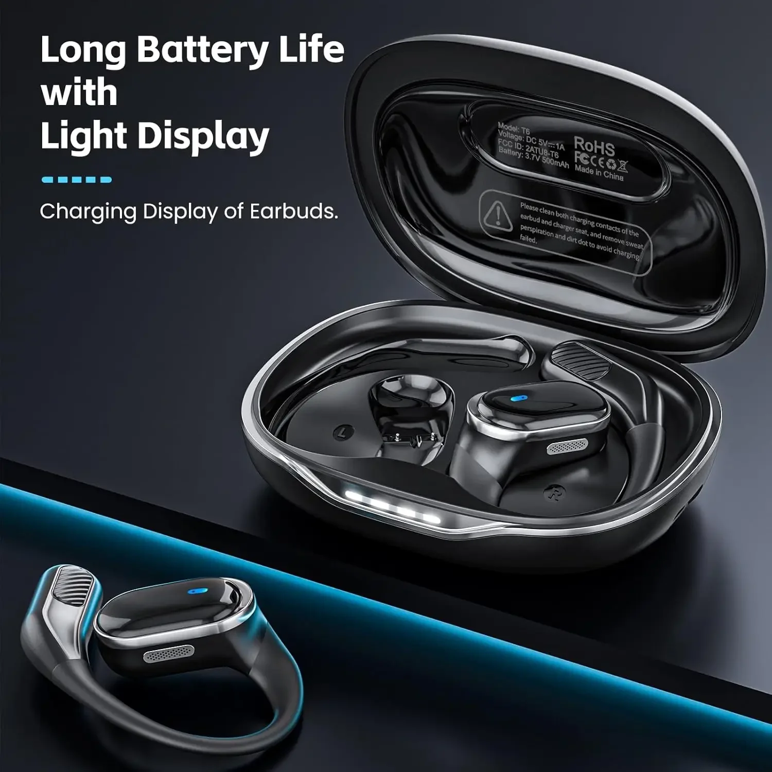 Słuchawki otwarte na ucho z st – Type C Wired Earphones With Mic recenzja i cena