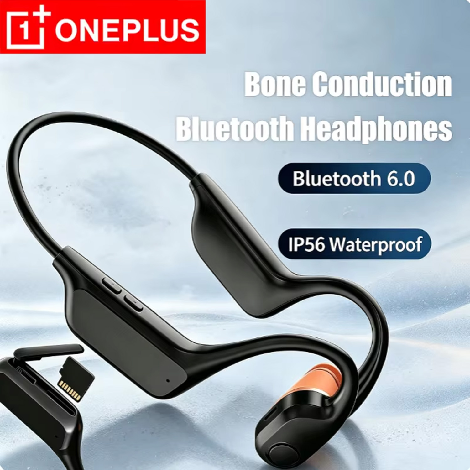 Słuchawki Bluetooth z przewodn – Bone Conduction Running Headphones recenzja i cena