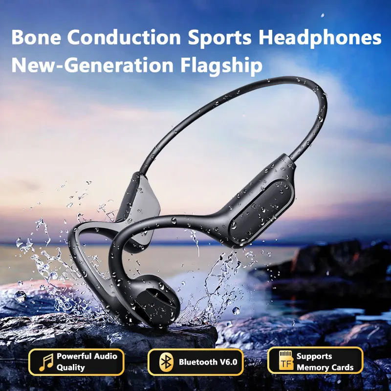 Nowe słuchawki sportowe IPX8 z – Bone Conduction Running Headphones recenzja i cena