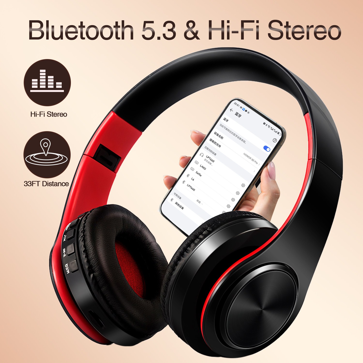 CATASSU słuchawki słuchawki Bl – Anc Wireless Over Ear Headphones recenzja i cena