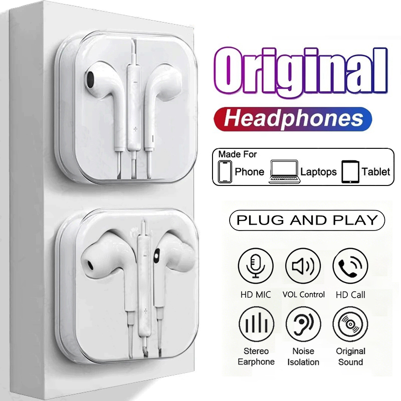 Oryginalne przewodowe słuchawk – Type C Wired Earphones With Mic recenzja i cena